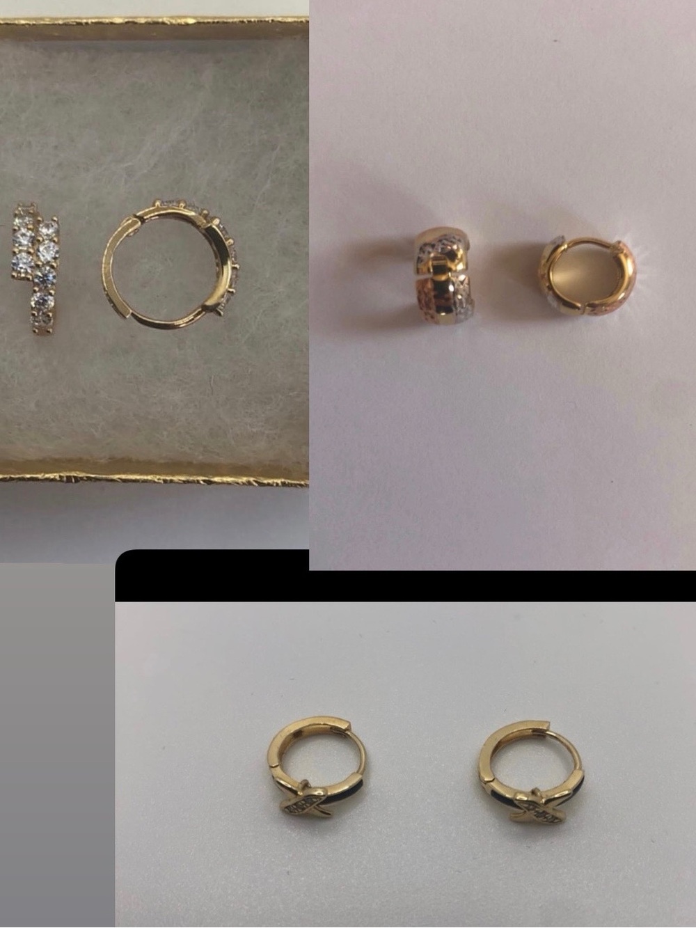 14k gold earring bundle - Women Jewelry